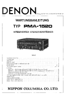 Denon PMA-1520-Service-Manual 